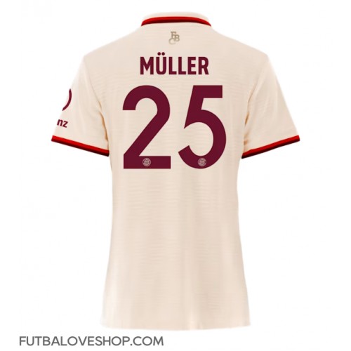 Dres Bayern Munich Thomas Muller #25 Tretina pre Ženy 2024-25 Krátky Rukáv